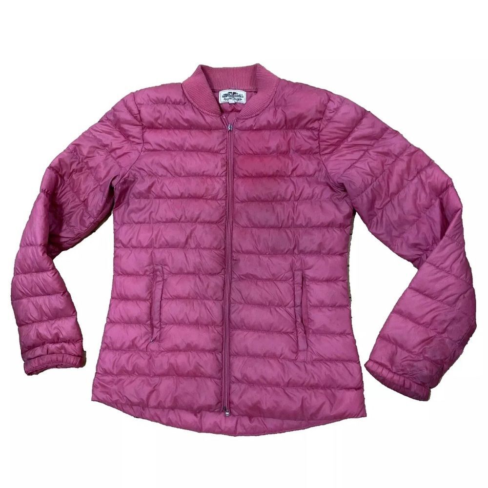 HAMPTON REPUBLIC Ultralight Down Jacket Women S Pink Backpack Outdoor Small Hole